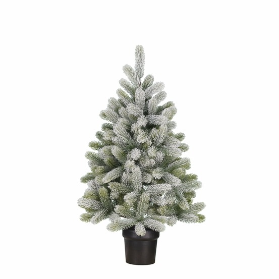 Black box trees nagoya sapin de noël artificiel en pot - h90 x ø55 cm - vert