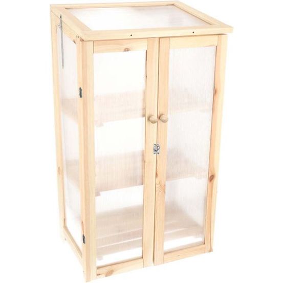 Serre en pin naturel texel hauteur 125,2 cm