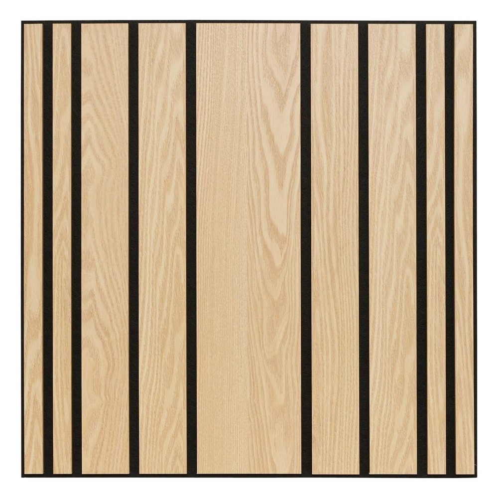 Panneau décoratif mural colva beige fond noir 60x60cm