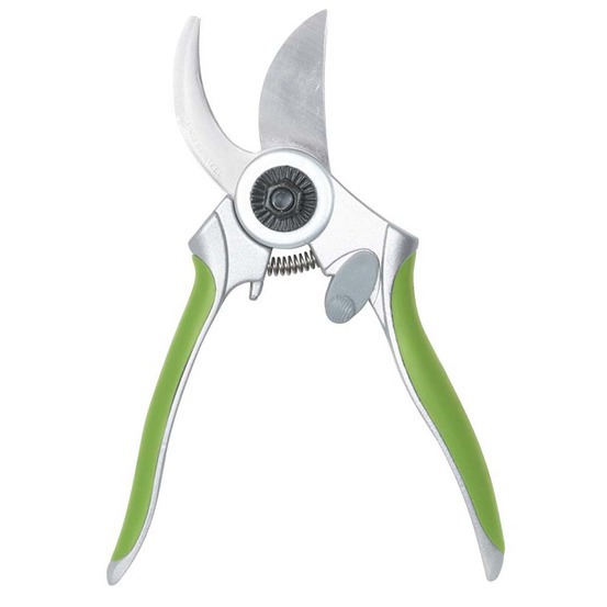 Sécateur acier inox lames courbes 175 mm