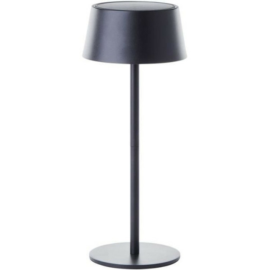 Lampe de table d'extérieur - - picco - led et solaire - métal et plastique - 5 w - noir dépoli