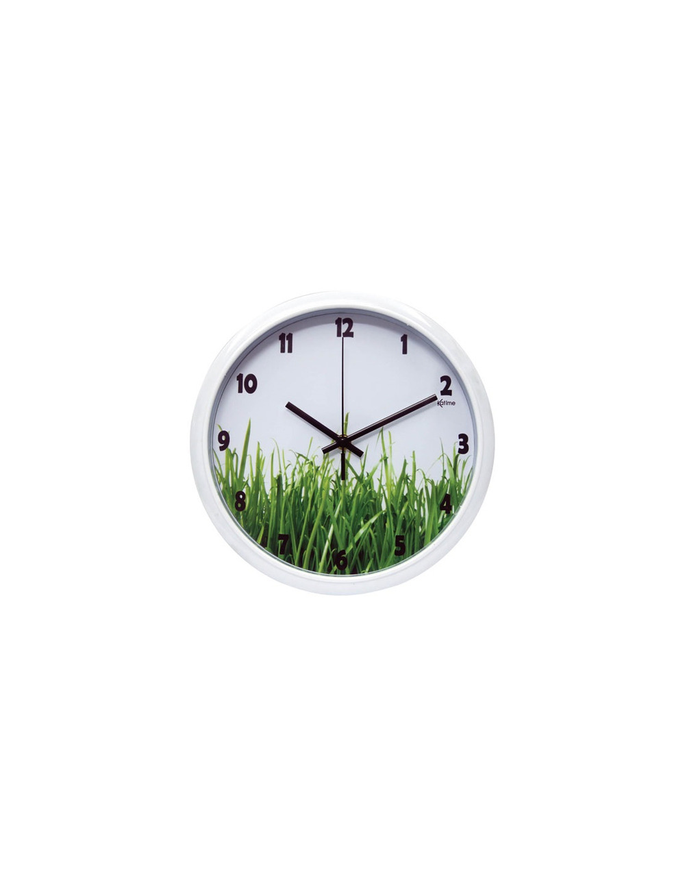 Pendule silencieuse 26cm nature assorti - katime