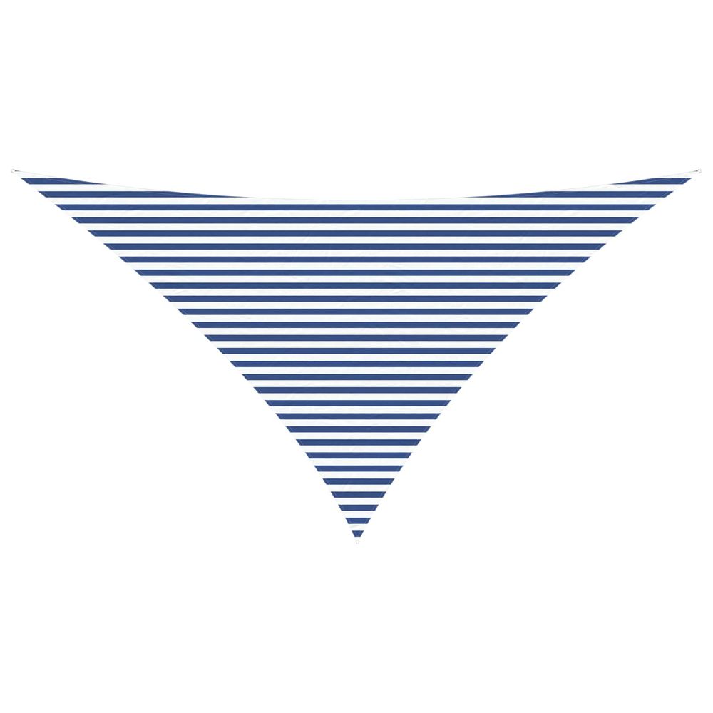 Voile d'ombre triangulaire 7 x 5 x 5 m 100 % polyester oxford