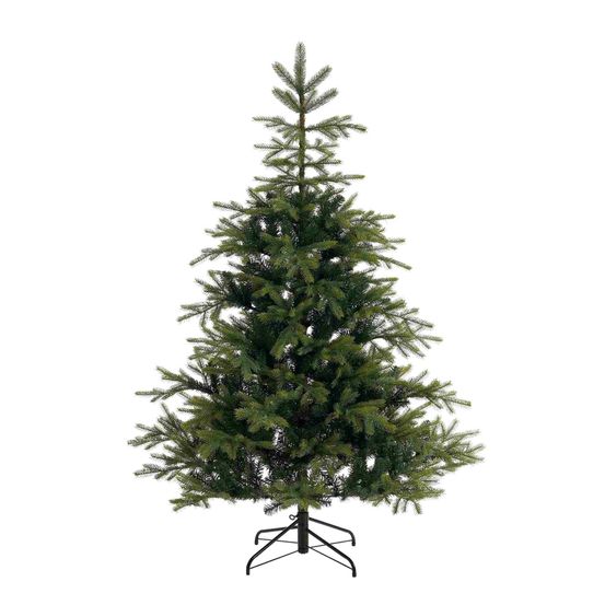 Black box arbre de noël artificiel grimshaw - 163x163x230 cm - pvc - vert