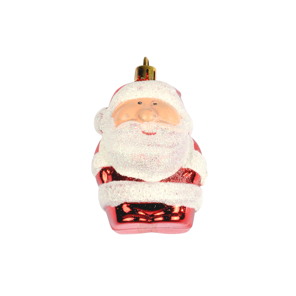 Suspension pere noel rouge