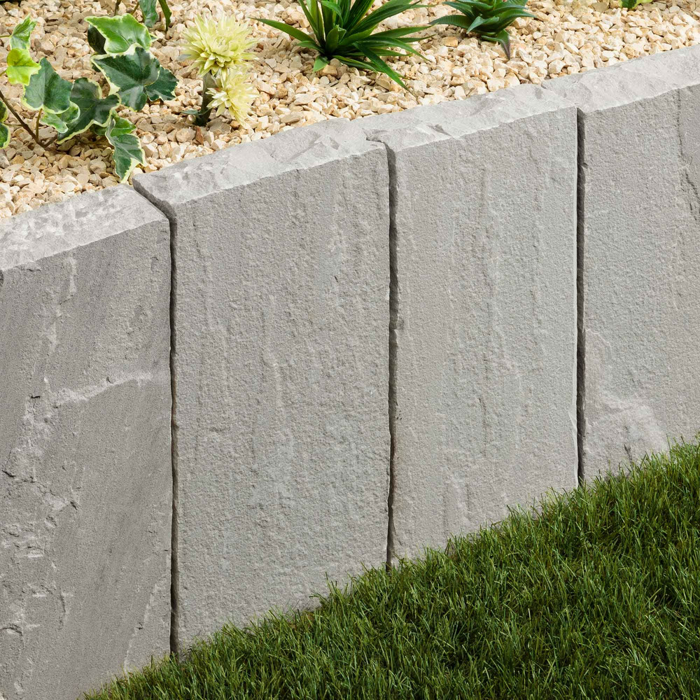 Palis grès kandla gris 50x20x8 cm (à l'unité) - ro'ma nature