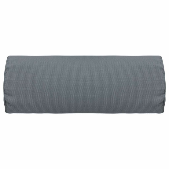 Appui-tête de chaise longue gris 40x7,5x15 cm textilène
