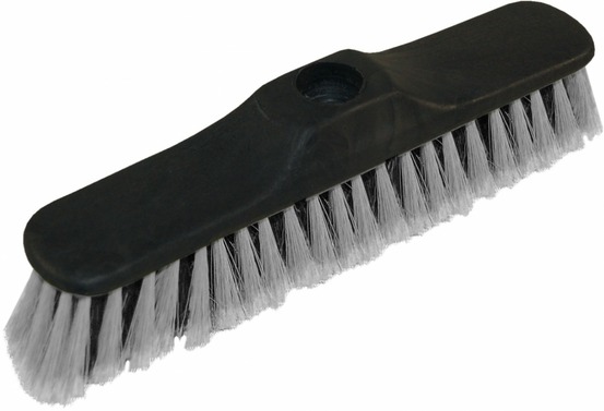 Balai droit en vinyle nespoli gris