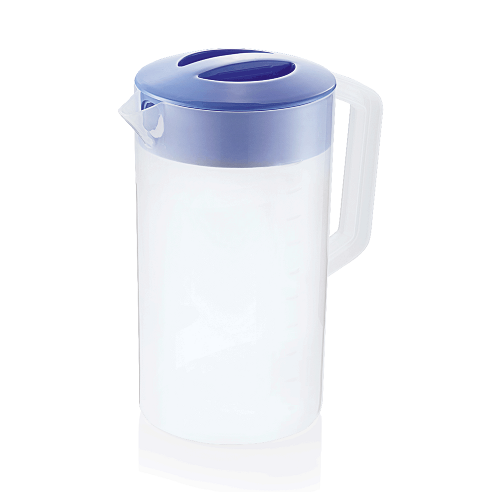 Tasse a mesurer en polypropylène 2,5 l bleu h 250 mm ø 125 mm - was germany