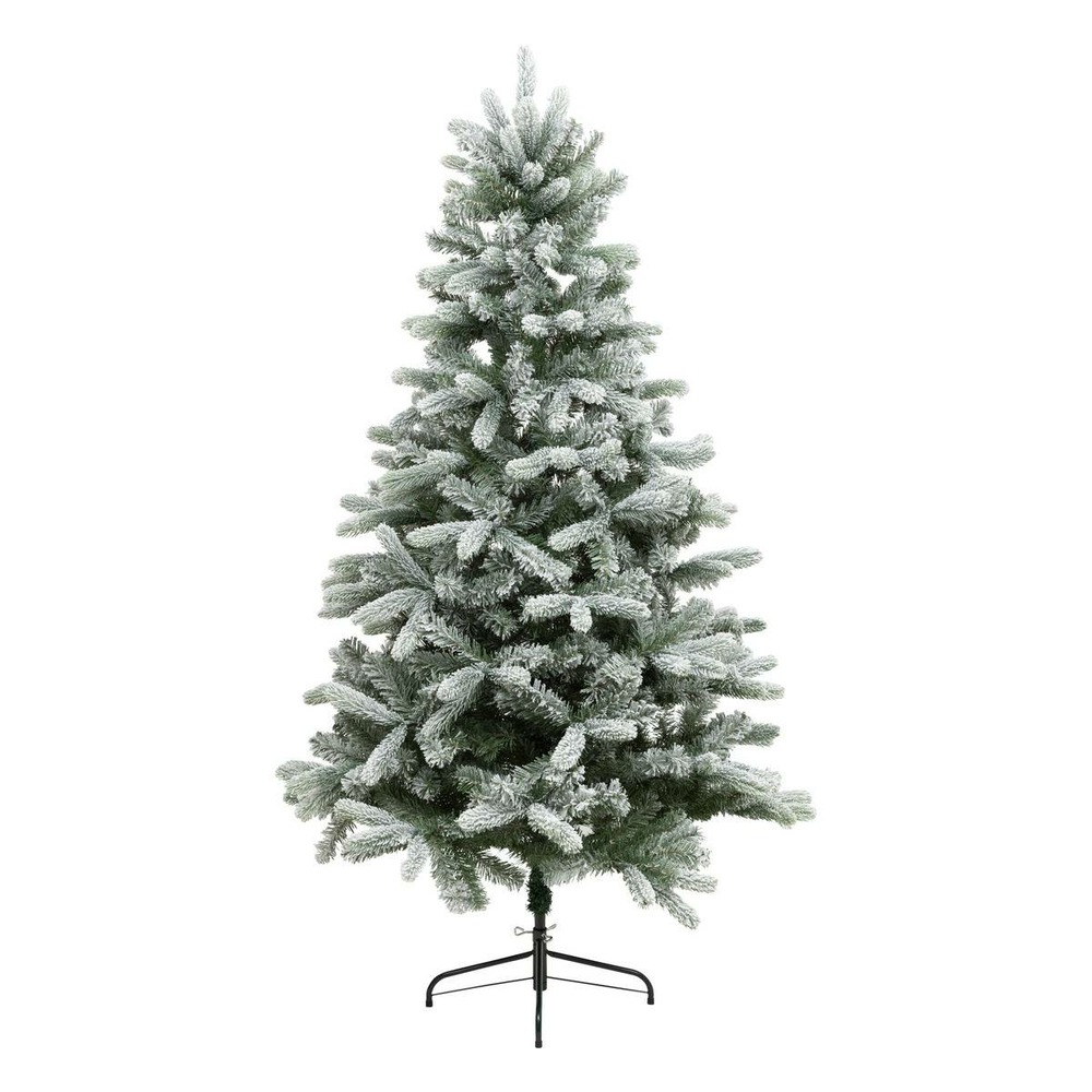 Sapin artificiel floqué tempête h.210cm