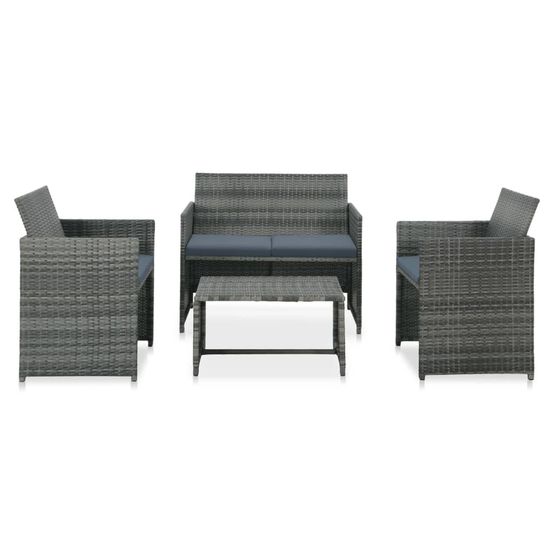 VIDAXL SALON DE JARDIN 4 34-(917517)