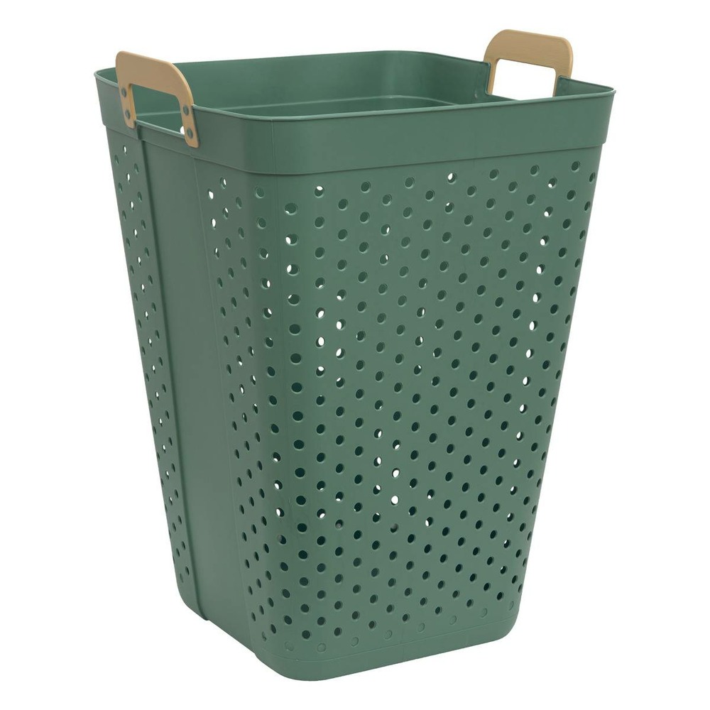 5five - panier à linge flex 74l argile