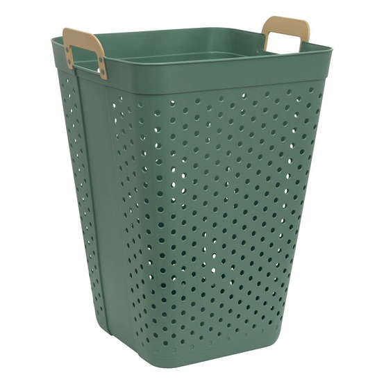 5five - panier à linge flex 74l argile