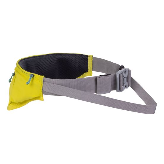 Ceinture trail runner™ pour courir avec son chien, ceinture de course mains libres. Couleur: lichen green (jaune), taille: s/m