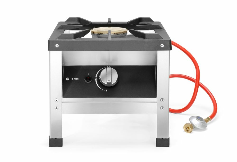 Réchaud à gaz kitchen line 6kw 400x440x(h)390 mm - hendi