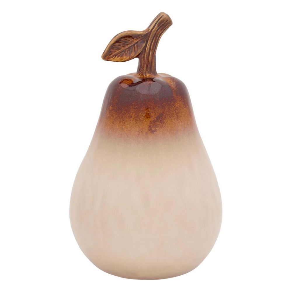 Poire déco en dolomite 