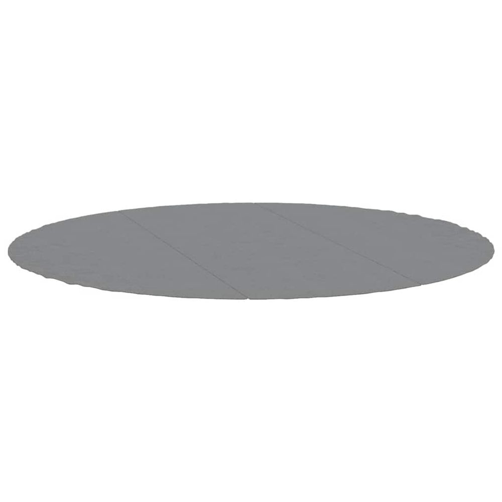Tapis de piscine ø 396 cm (1 mm) tissu non tissé gris clair