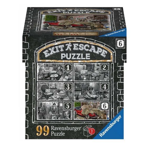 Puzzle escape 99p le garage manoir