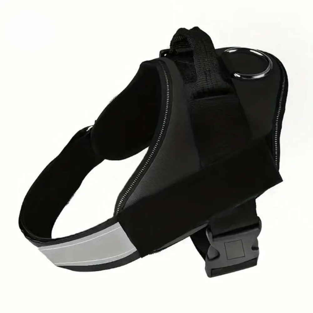 Harnais noir xs pour chien, francecroquettes