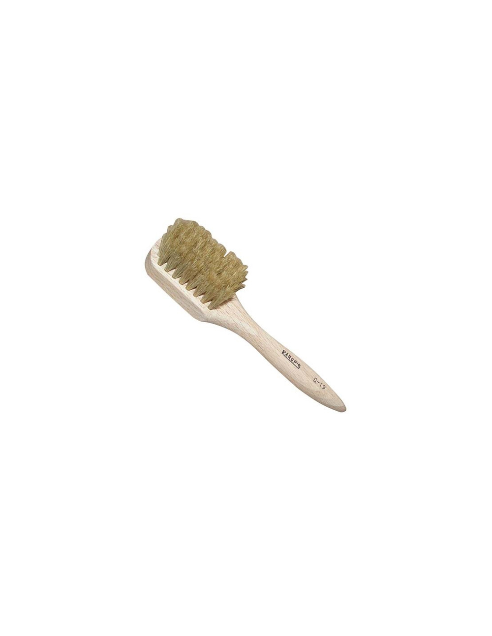 Brosse applicat.cirage car.soie blanche - findis ebj