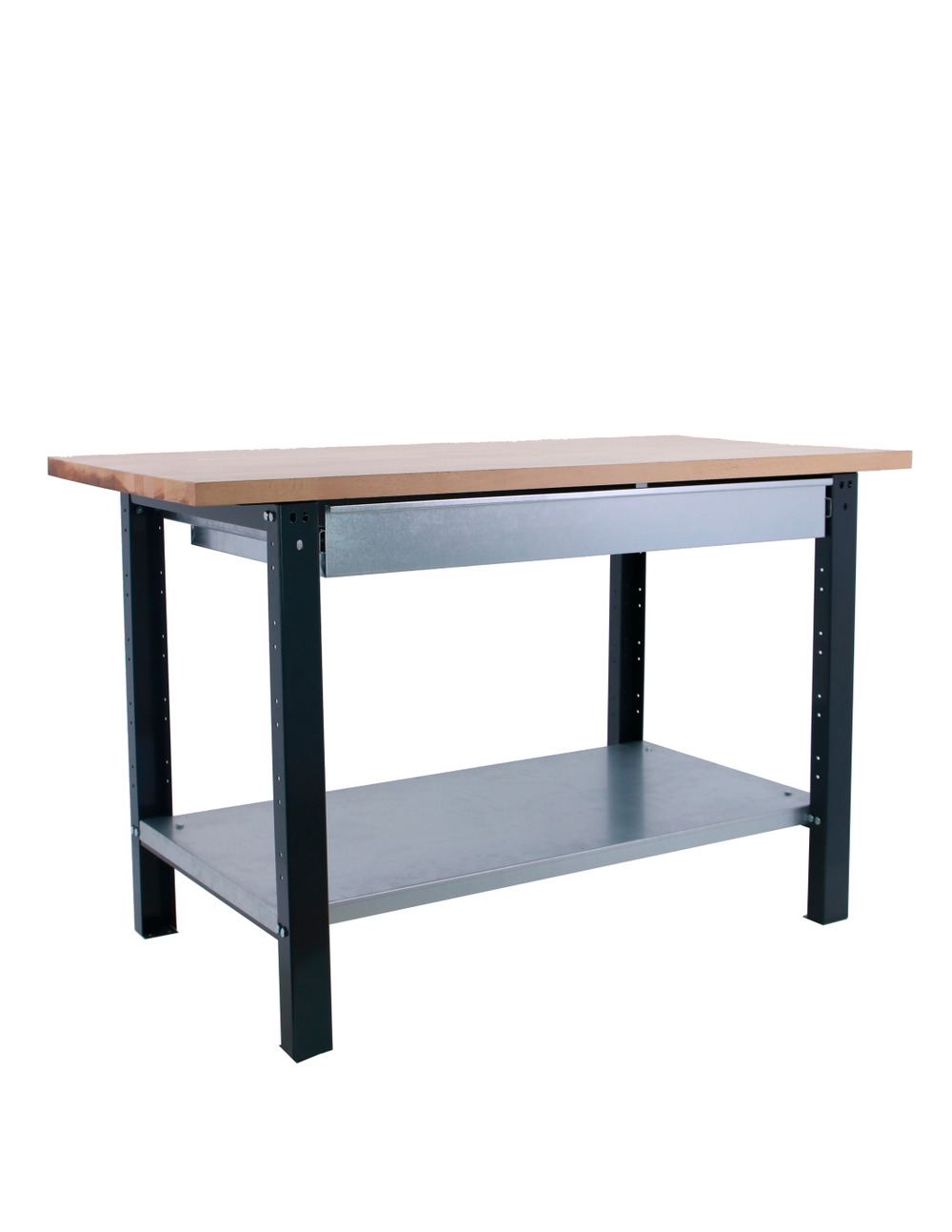 Etabli simonwork bt6 pro laminate 1box 1800 antracite/hêtre antracite/hêtre 865x1800x750 - simonrack