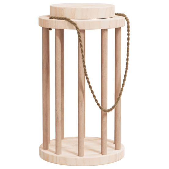 Mangeoire à foin pour lapins ø15x25,5 cm bois massif de sapin