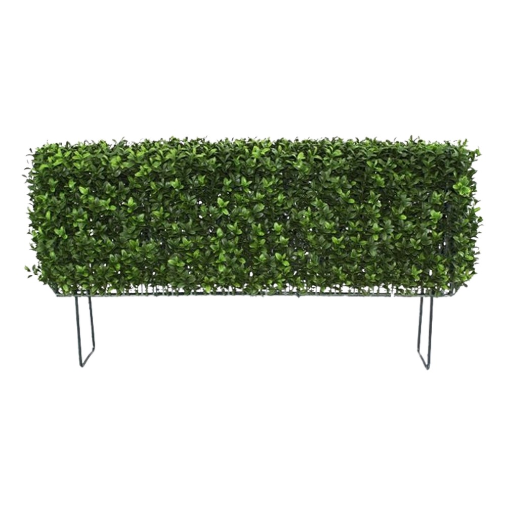 Haie de buis artificielle 80x27cm anti-uv