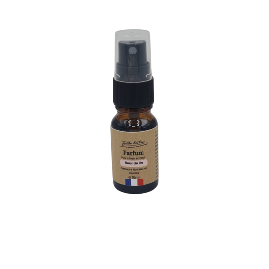 Parfum Fleur de lin Bella Bestia, senteurs épicées et fleuries, 10ml
