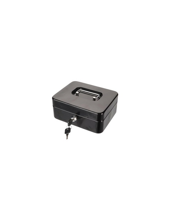 Coffret à monnaie - avec plateau à monnaie amovible - 16 x 20 x 9 cm