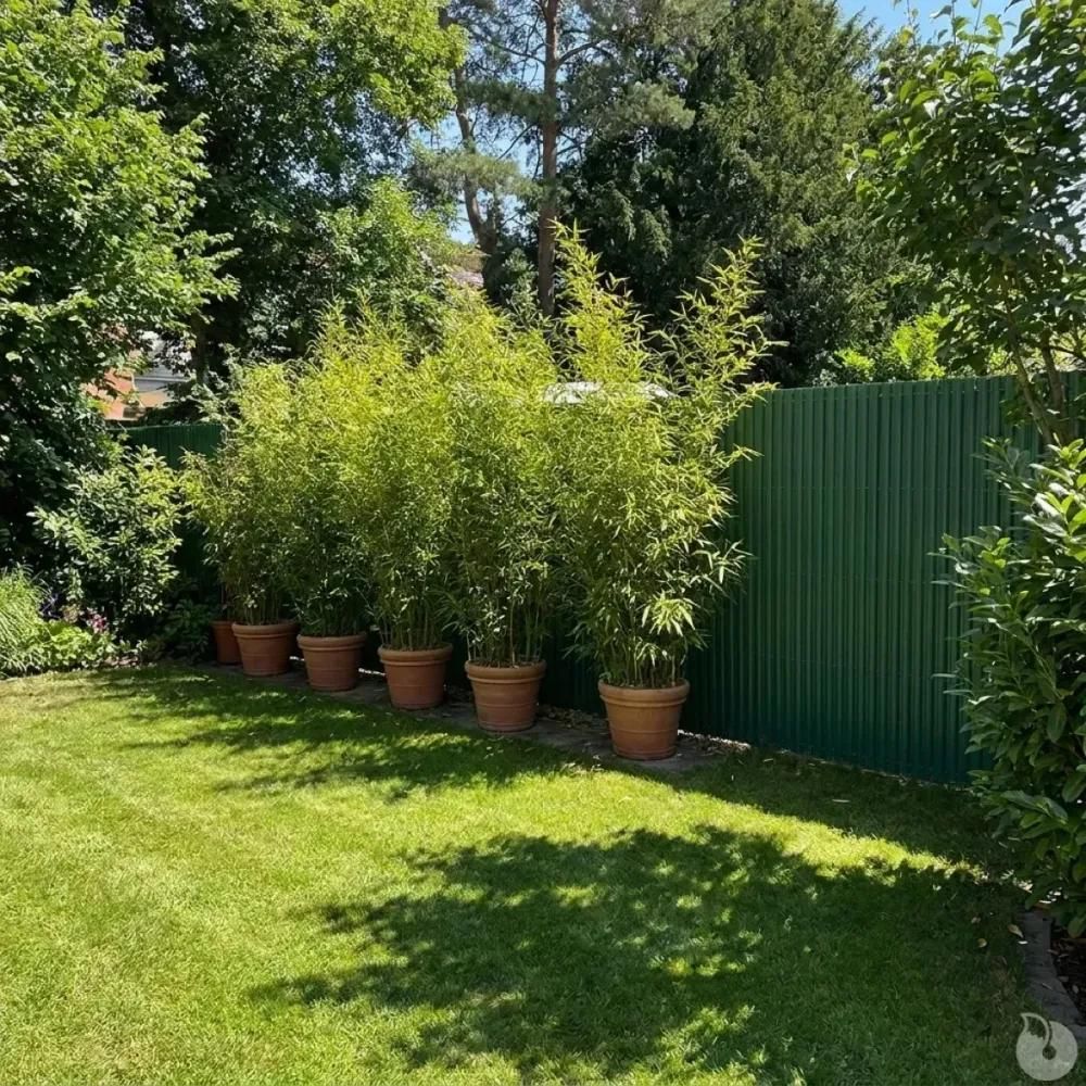 Canisse pvc simple face verte 1,5 × 3 m avec kit de fixation