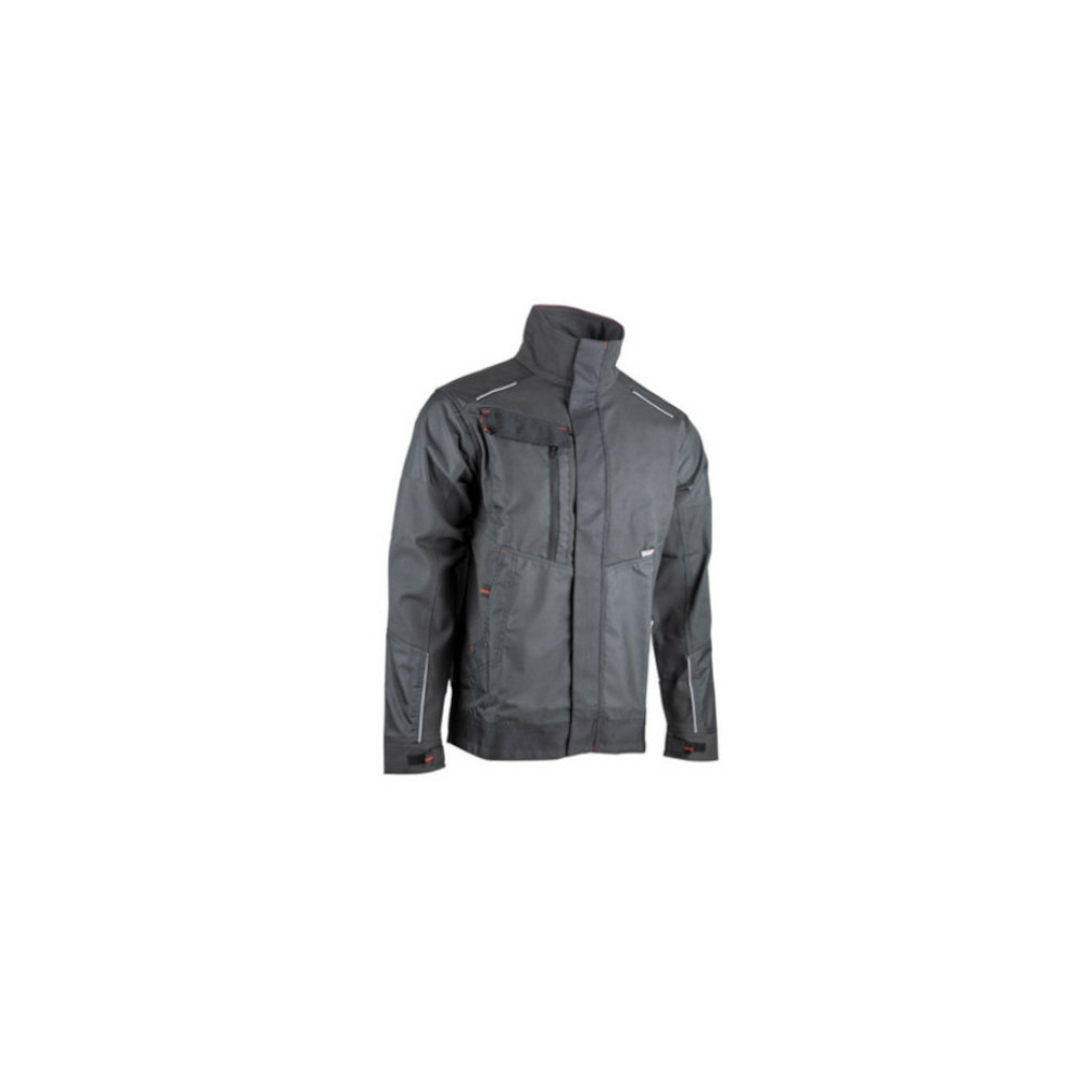 Veste axone coton poly gris noir taille 5 lma lebeurre 2325 5