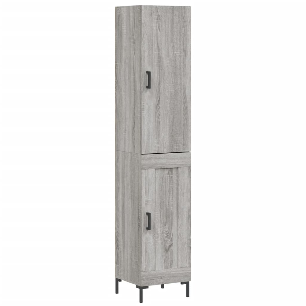 Buffet bahut commode armoire meuble de rangement organisateur cuisine salle de séjour salon haut sonoma 34,5 x 34 x 180 cm bo