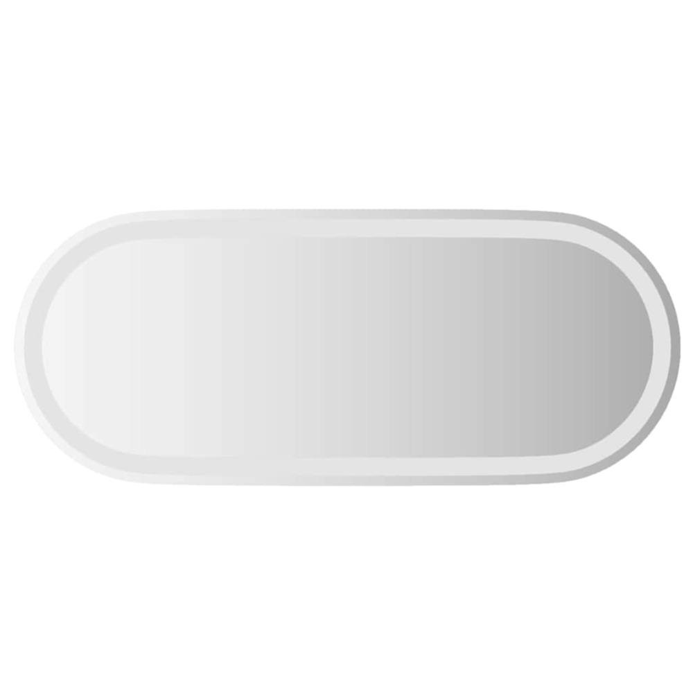 Miroir de salle de bain à led 90x40 cm ovale