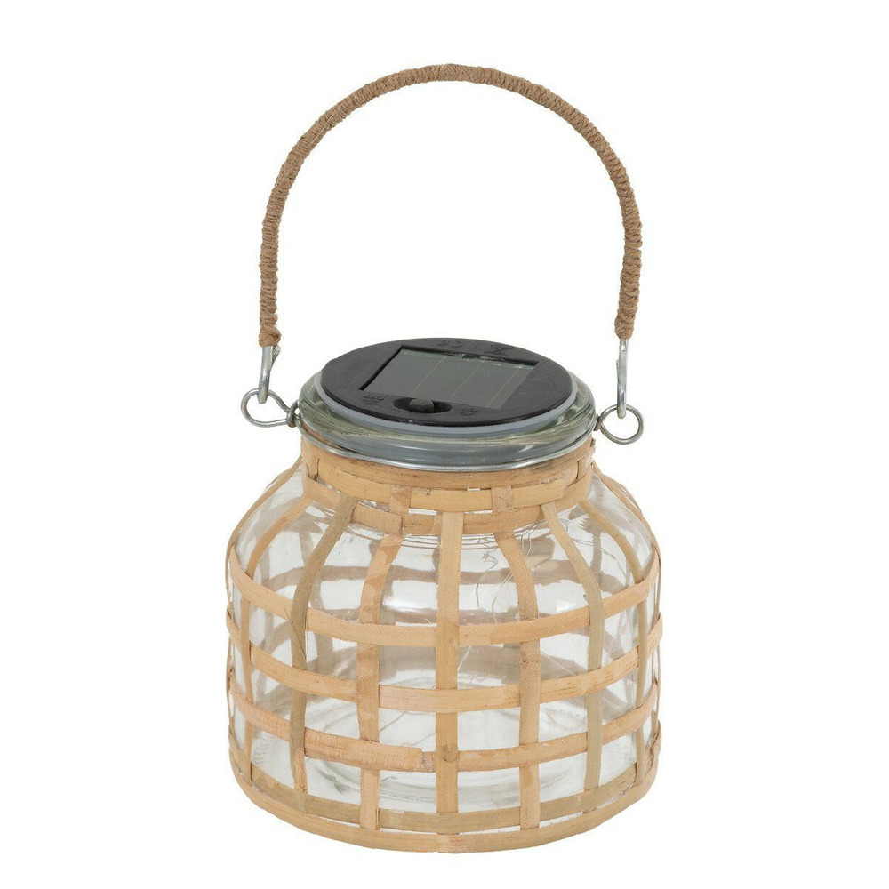 Lanterne solaire en verre 