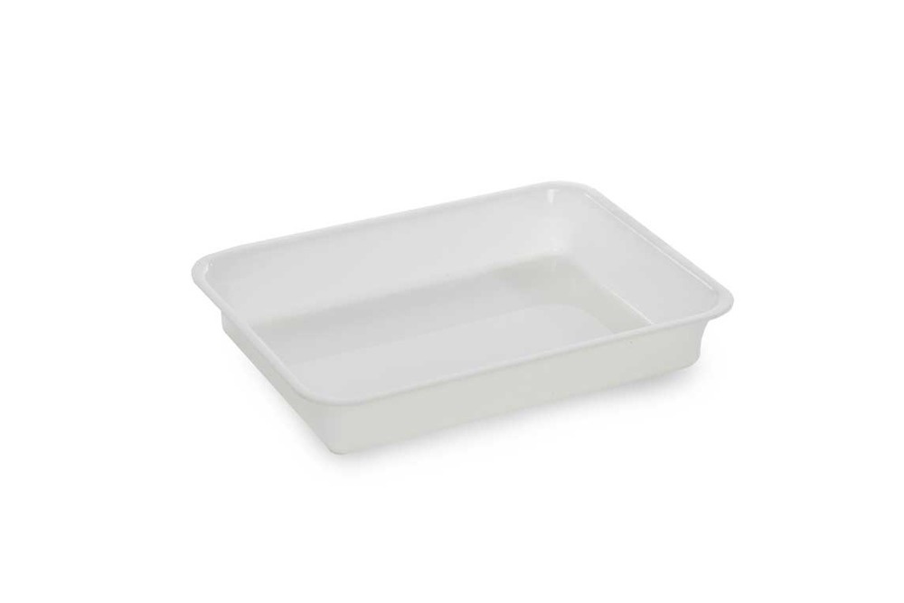 Plateau en plexiglas gastronorme gn 1/5 265x200x50mm blanc - matériel chr pro