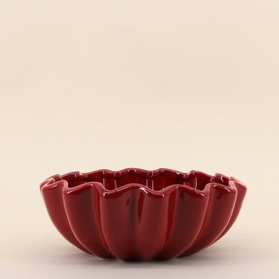 Coupe en céramique alvéolée 24cm