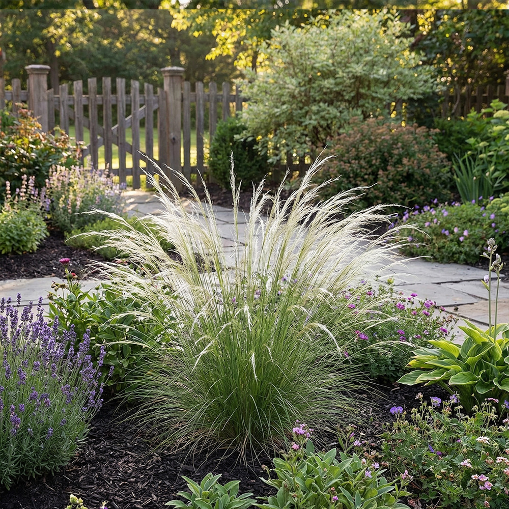 Lot de 6 - stipa tenuissima « queues cheval » - h. 10-20 cm