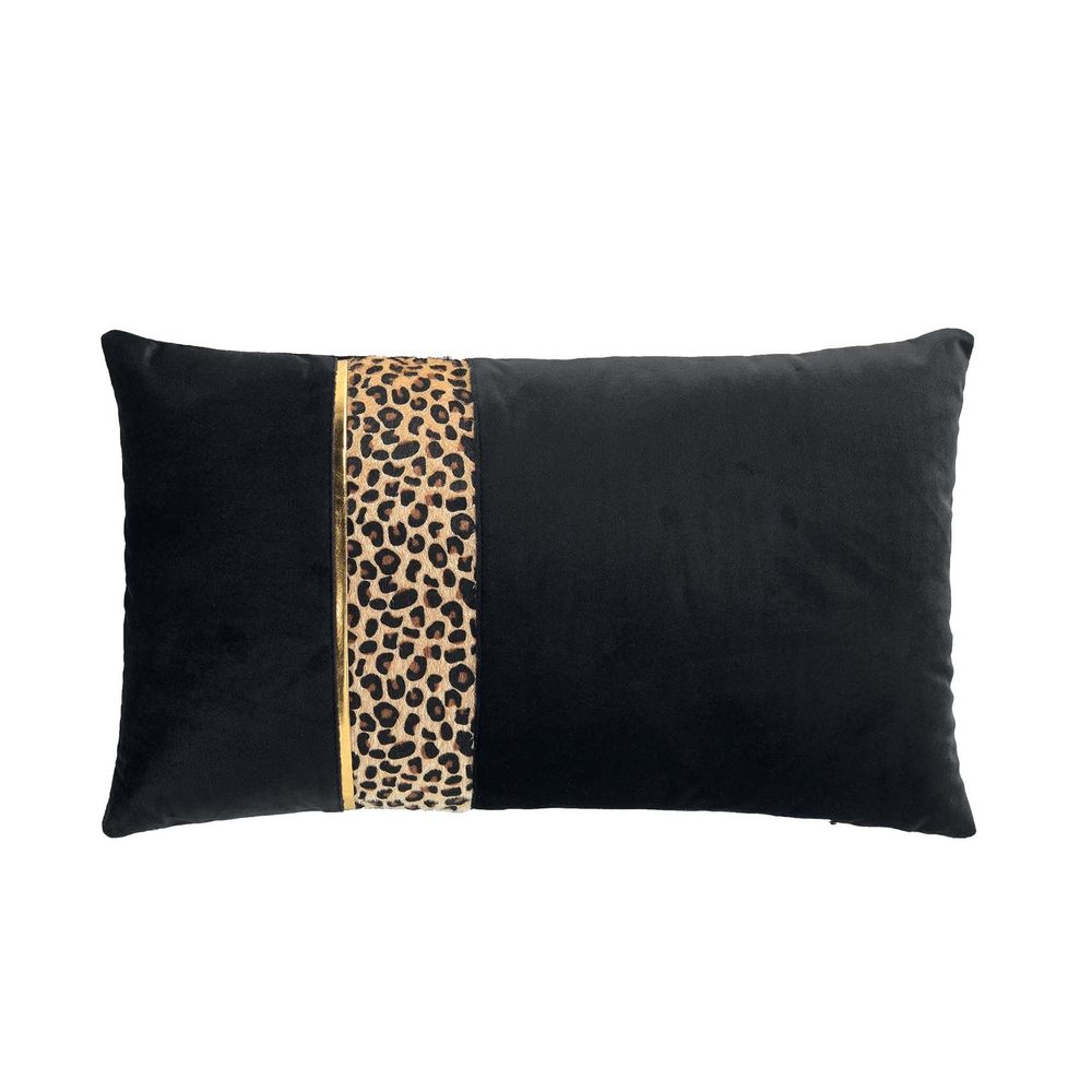 Douceur d'interieur - coussin déhoussable en velours léopard | Truffaut