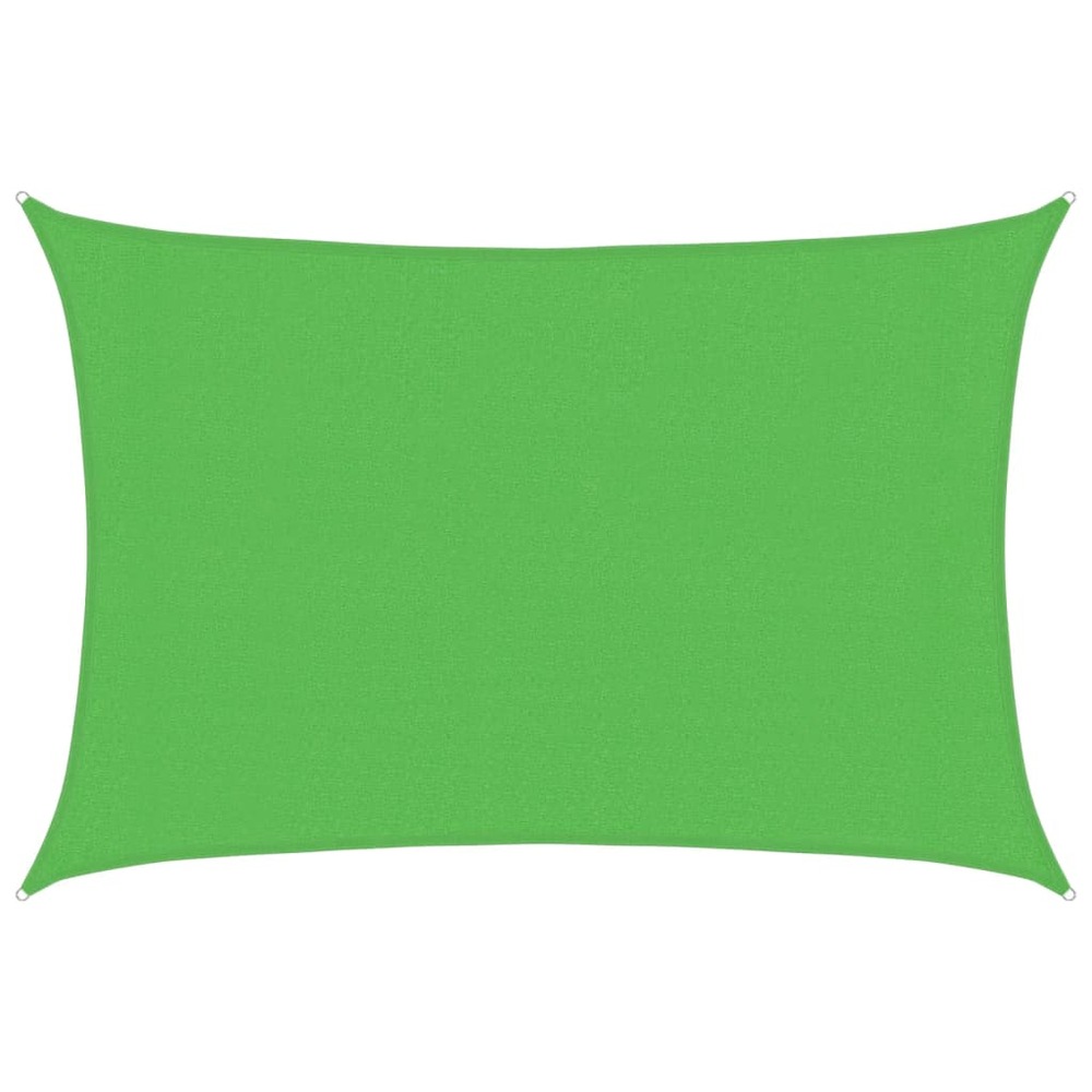 Voile d'ombrage 160 g/m² vert clair 3x5 m pehd