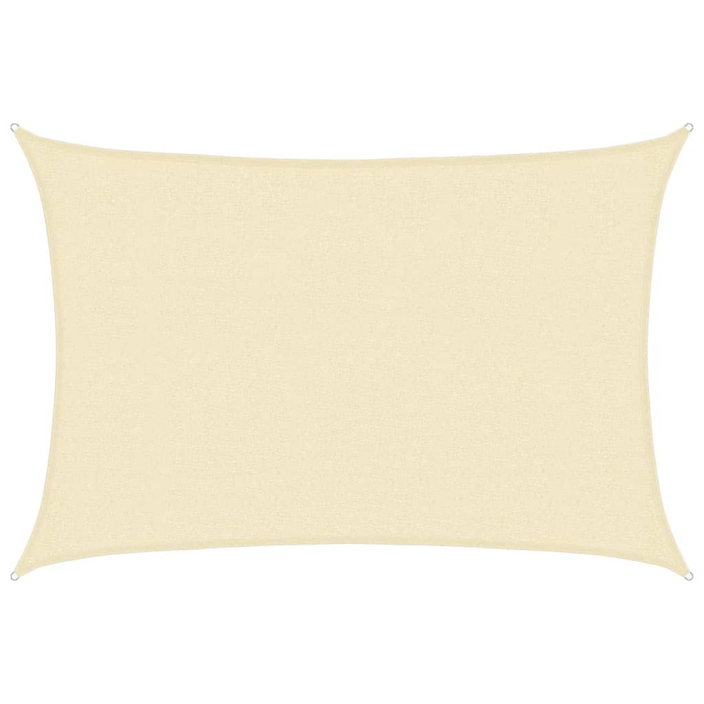 Voile d'ombrage 160 g/m² crème 2,5x4 m pehd