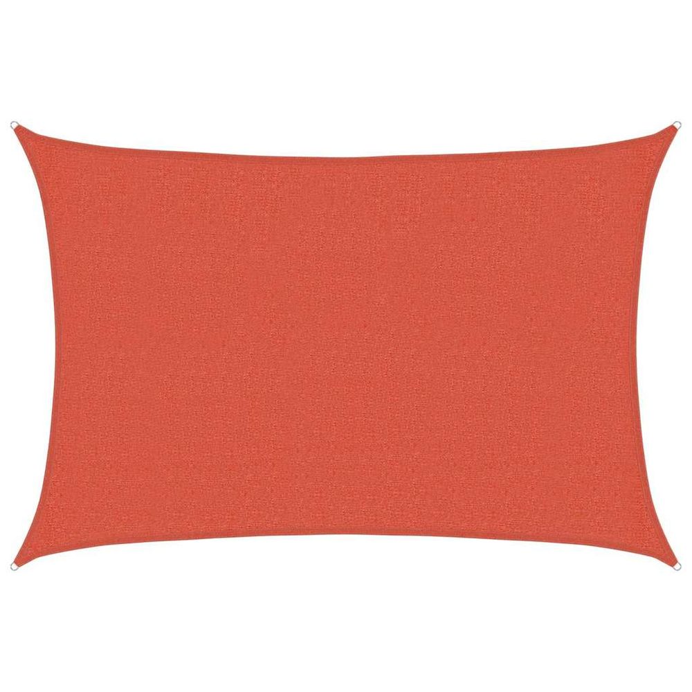 Voile d'ombrage 160 g/m² terre cuite 2,5x4 m pehd