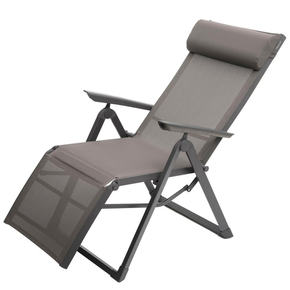 Fauteuil de jardin inclinable decima noisette & praline