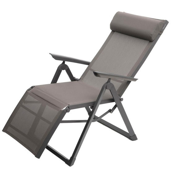 Fauteuil de jardin inclinable decima noisette & praline