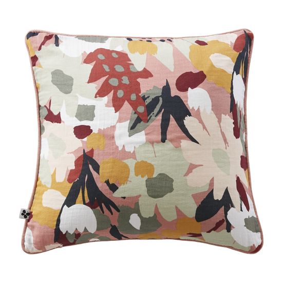 Coussin dehoussable en gaze de coton leane