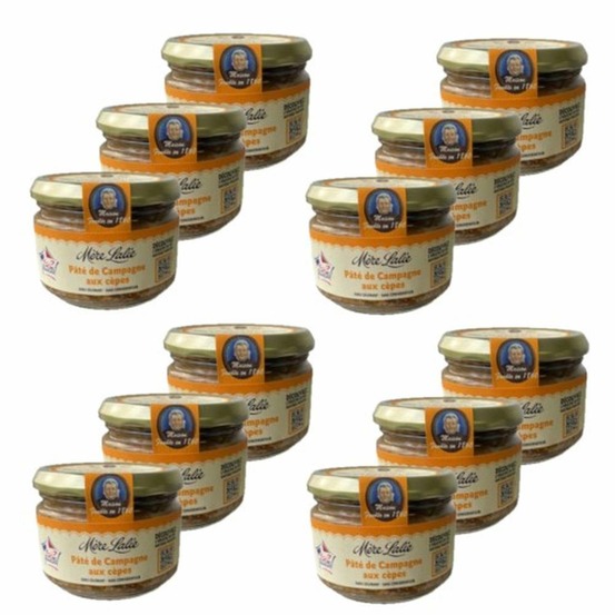 Pâté de campagne aux cèpes - mère lalie