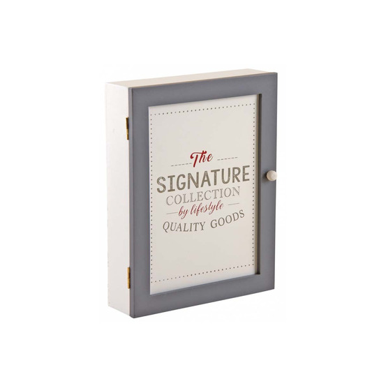 Boîte à clés en bois laqué the signature collection