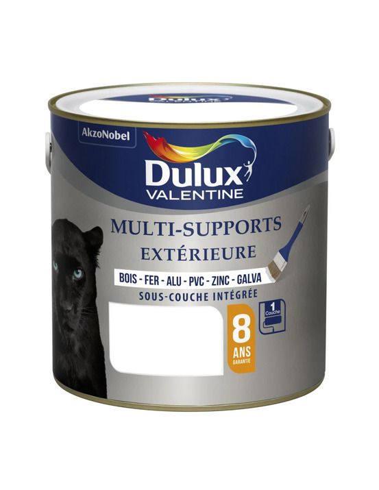 Peinture multi-supports extérieure satin base - dulux valentine