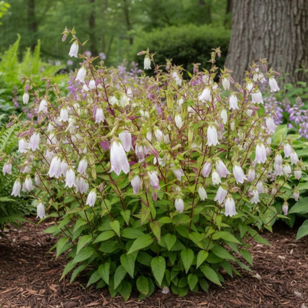 Campanule de corée blanche, campanule takesimana lot de 9 godets