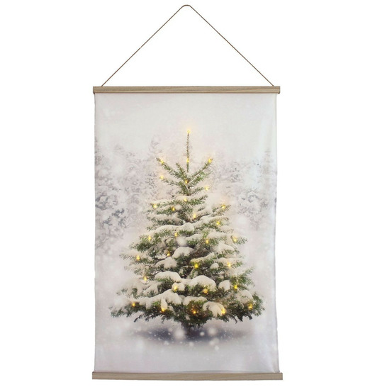 Toile murale déco led