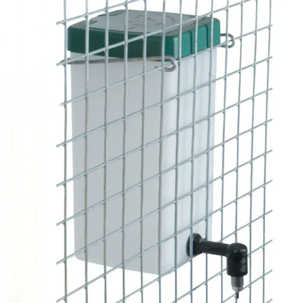 Lot de 5 abreuvoirs lapins pipette pvc 1l fixation cage